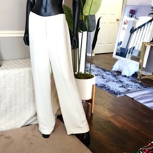 CASUAL CORNER Off White Straight Leg Pants